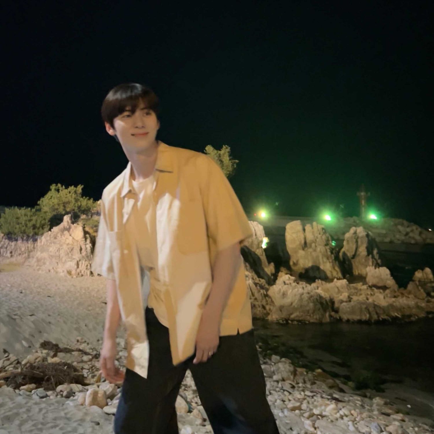 Recent activity shot of Hwang Minhyun