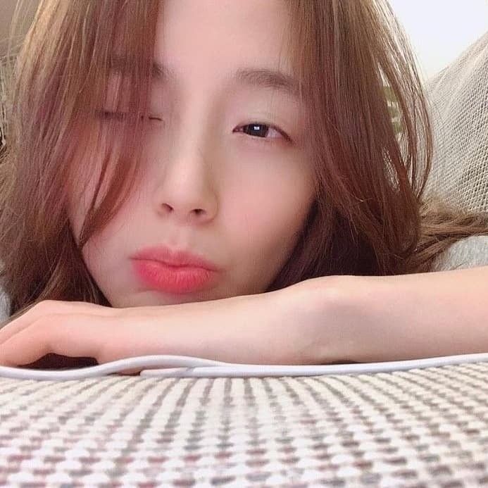 Recent activity shot of Moon Chaewon