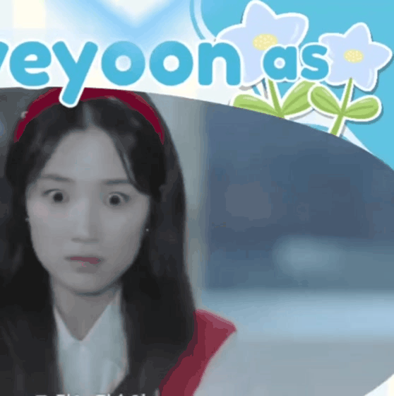 Behind-the-scenes cut of Kim Hyeyoon