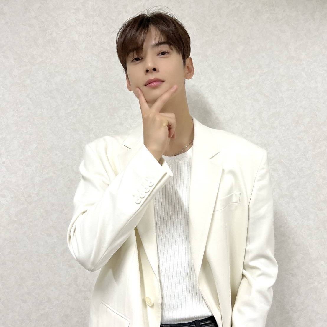 A moment captured by a fan of Cha Eunwoo