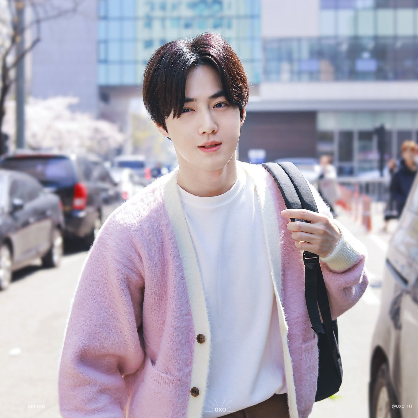 A moment captured by a fan of Suho