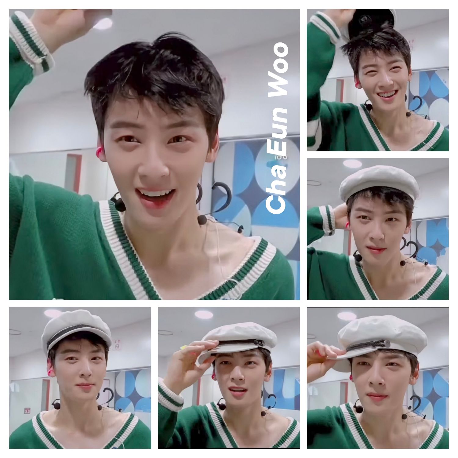 Behind-the-scenes cut of Cha Eunwoo