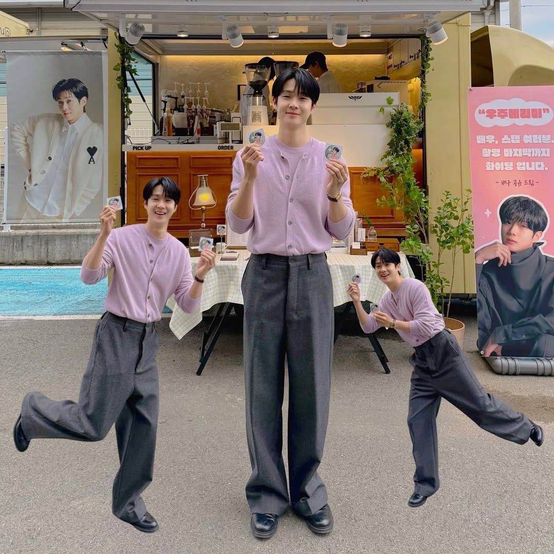 Recent activity shot of Choi Wooshik