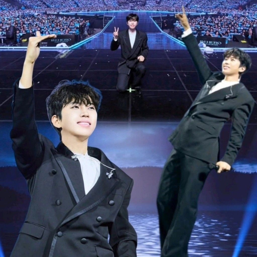 A moment captured by a fan of Lim Youngwoong