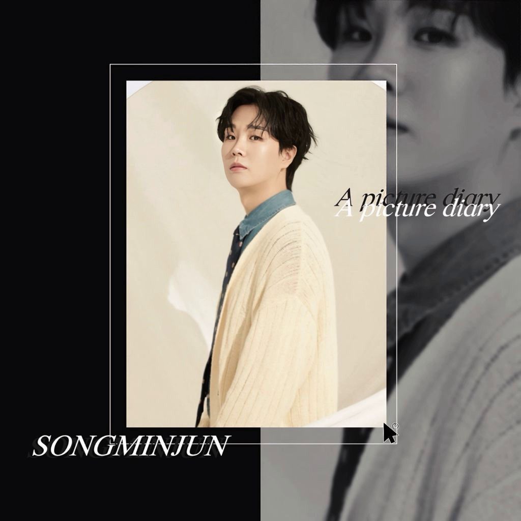 Behind-the-scenes cut of Song Minjun