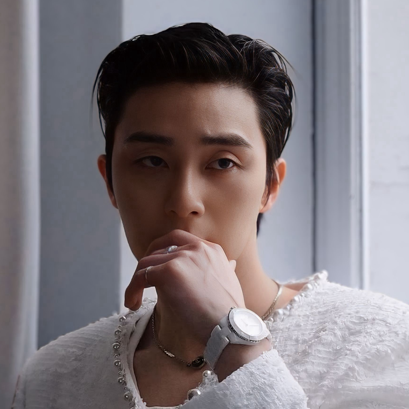 Behind-the-scenes cut of Park Seojoon