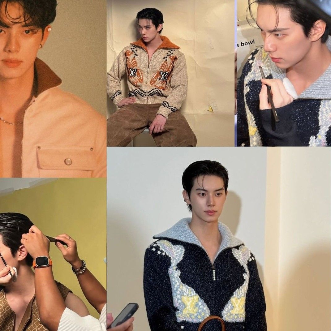 Behind-the-scenes cut of Lee Chaemin