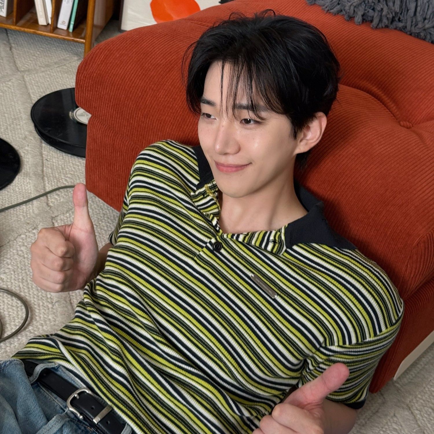 Behind-the-scenes cut of Lee Junho