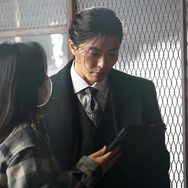 A moment captured by a fan of Kim Jaewook