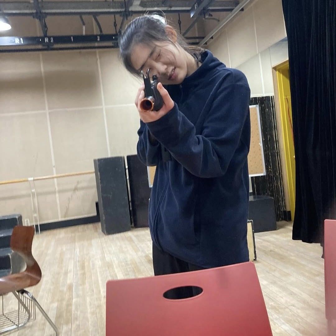 Recent activity shot of Han Yeji