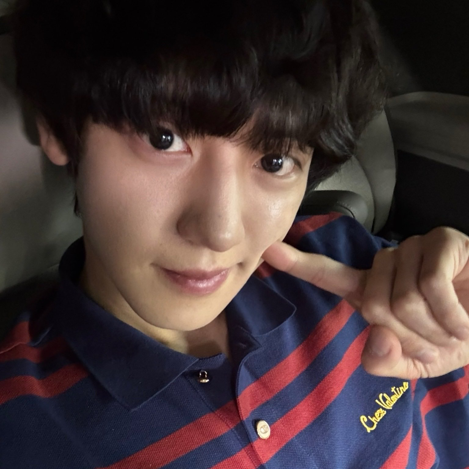 Behind-the-scenes cut of Chanyeol
