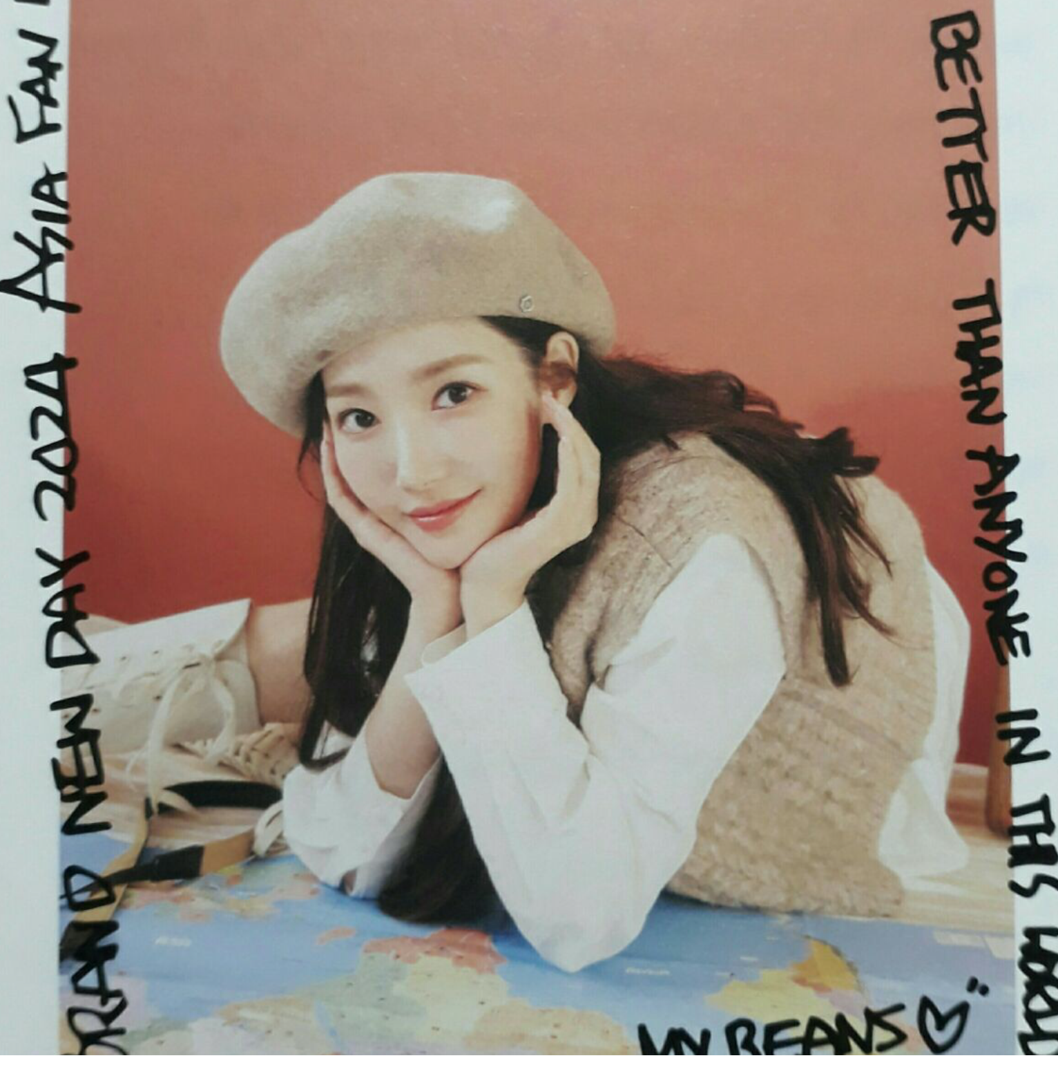 Recent activity shot of Park Minyoung