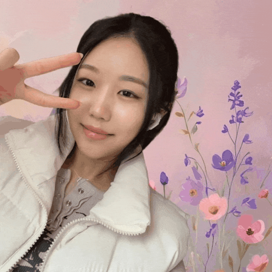 A moment captured by a fan of Jin Hyeoen