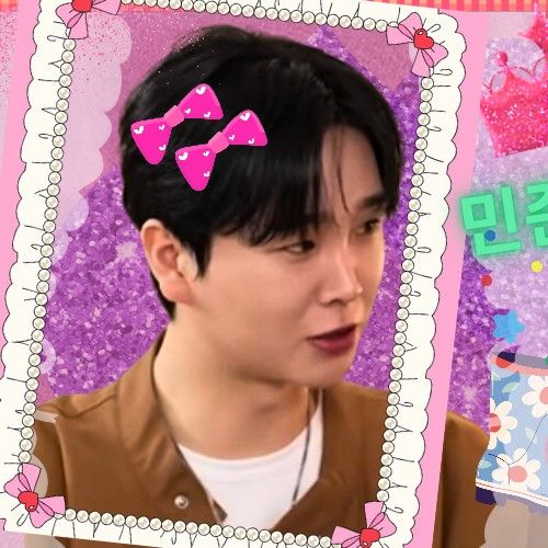 Behind-the-scenes cut of Song Minjun