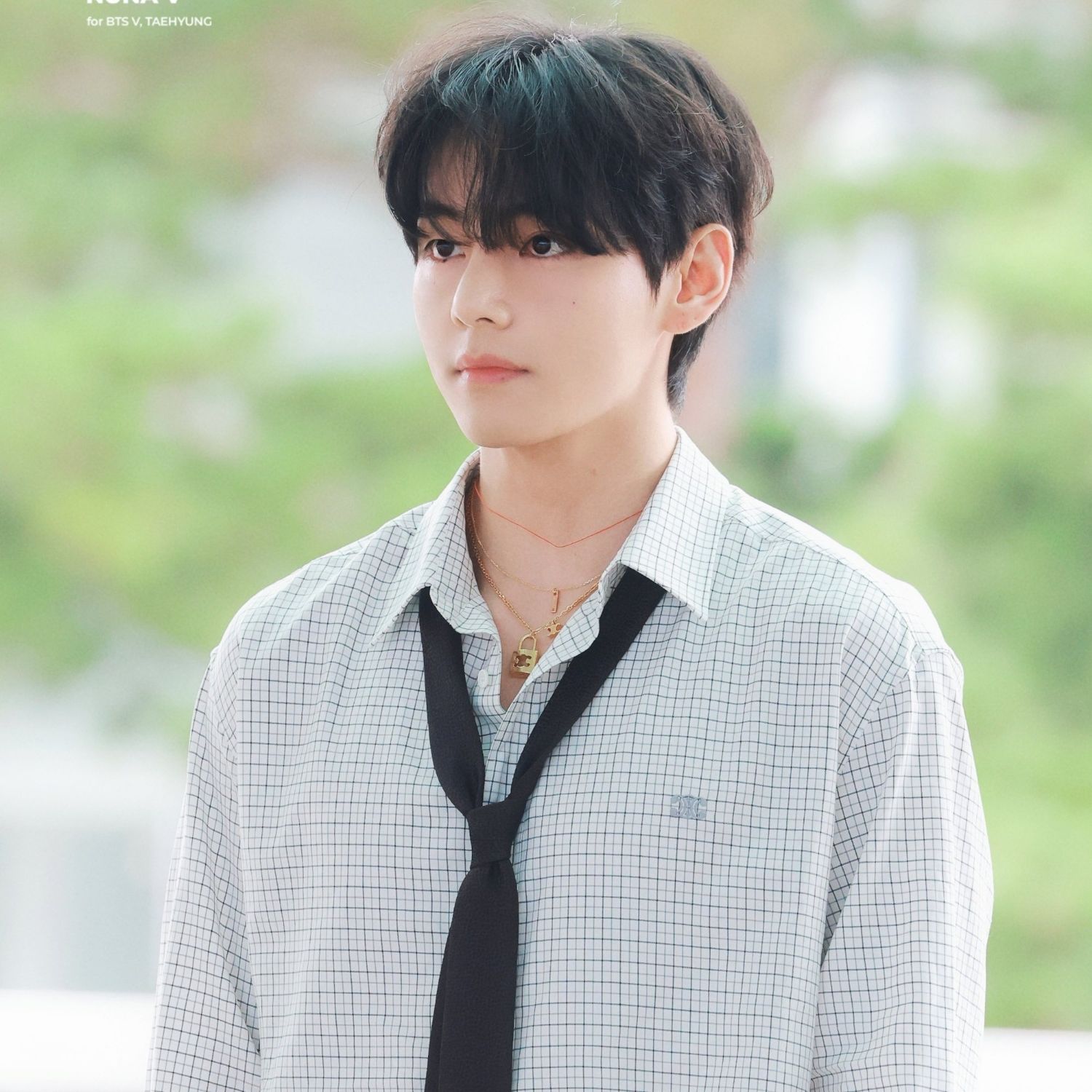 Recent activity shot of Kim Taehyung (V)