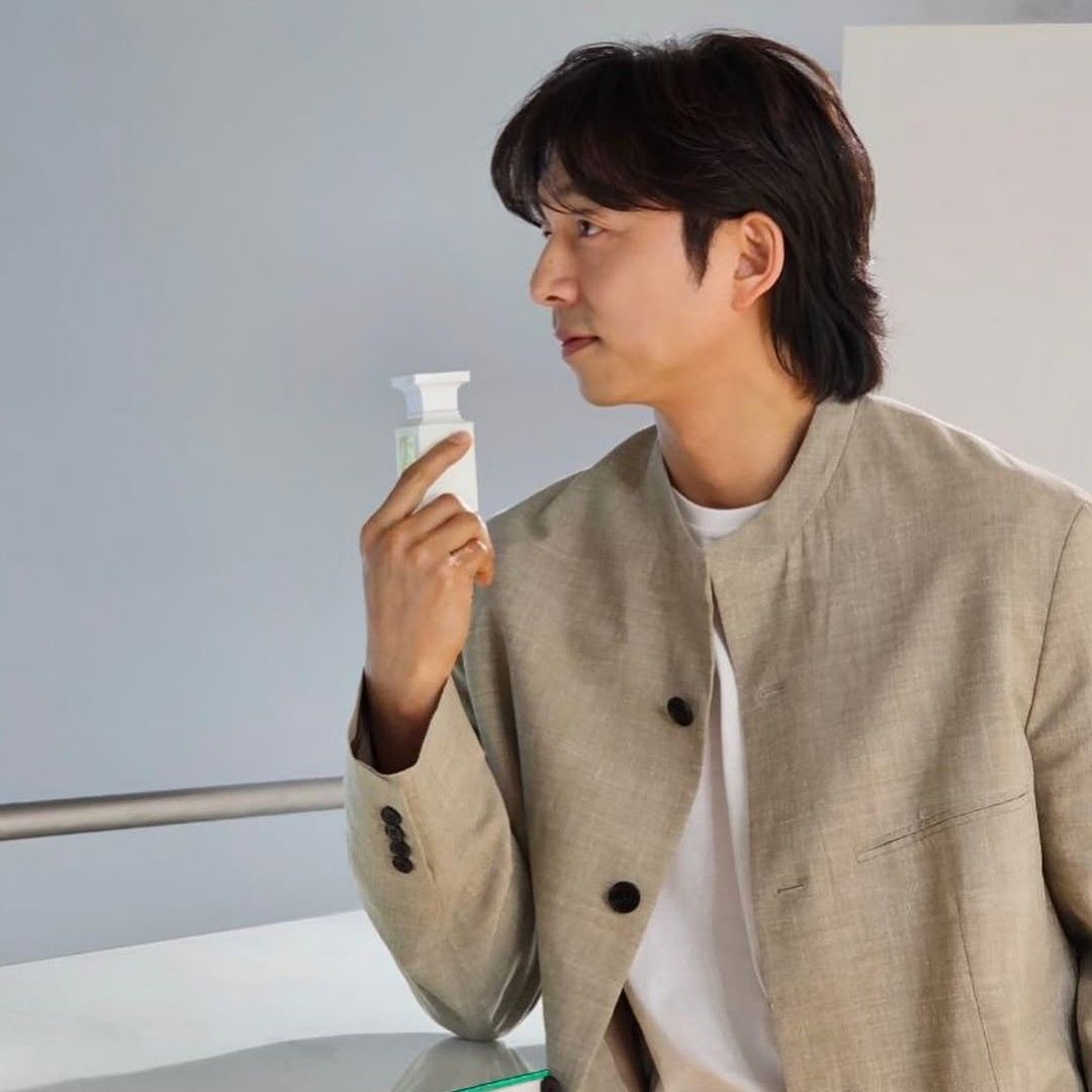 Recent activity shot of Gong Yoo