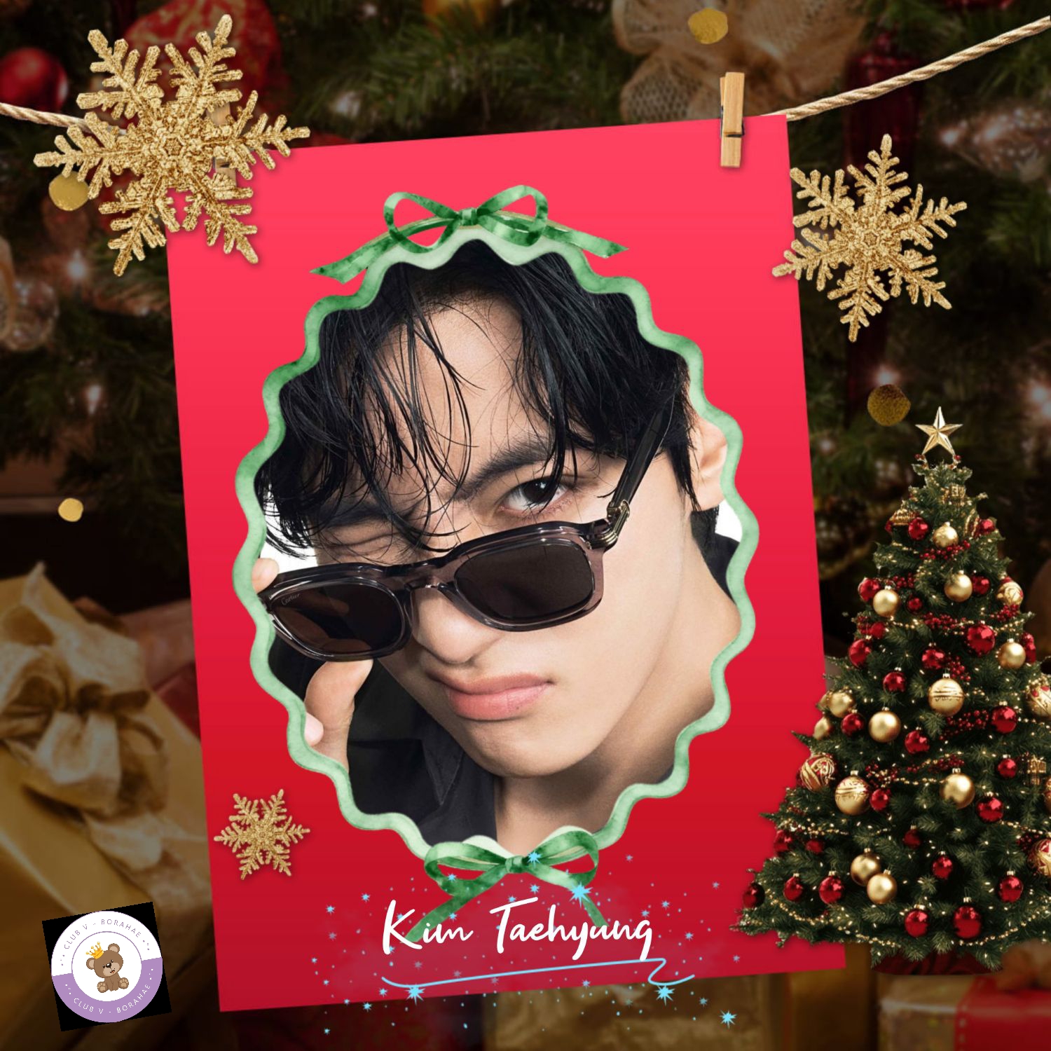 Recent activity shot of Kim Taehyung (V)