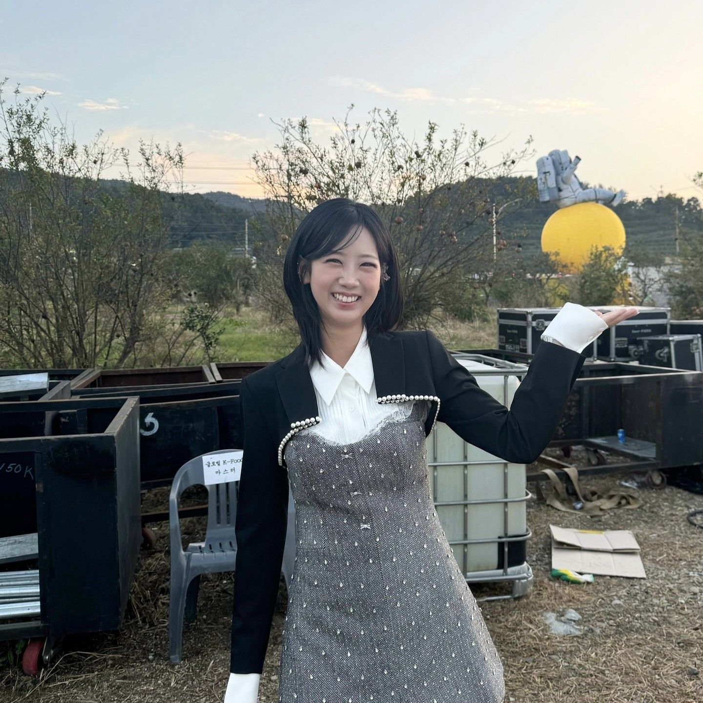 Recent activity shot of Kang Hyeyeon