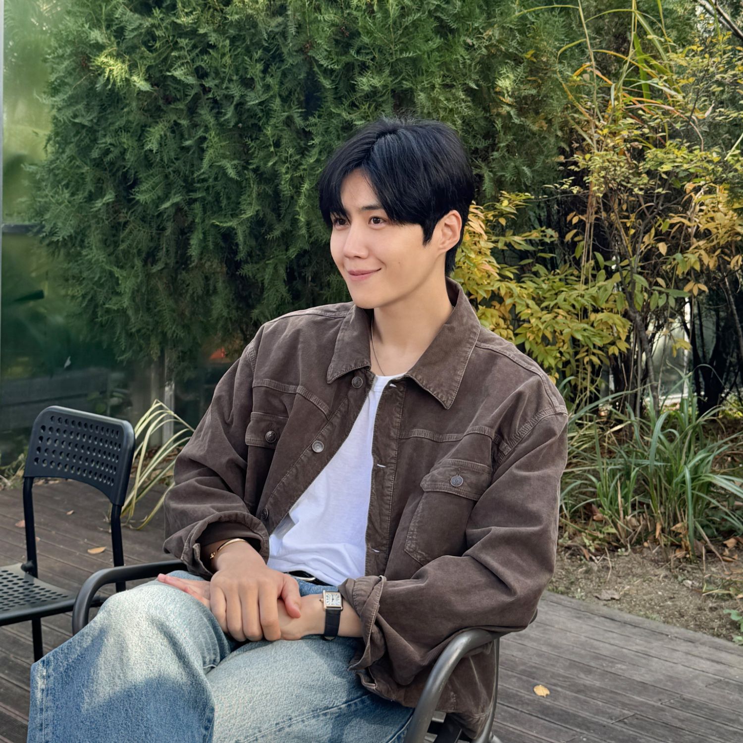 A moment captured by a fan of Kim Seonho