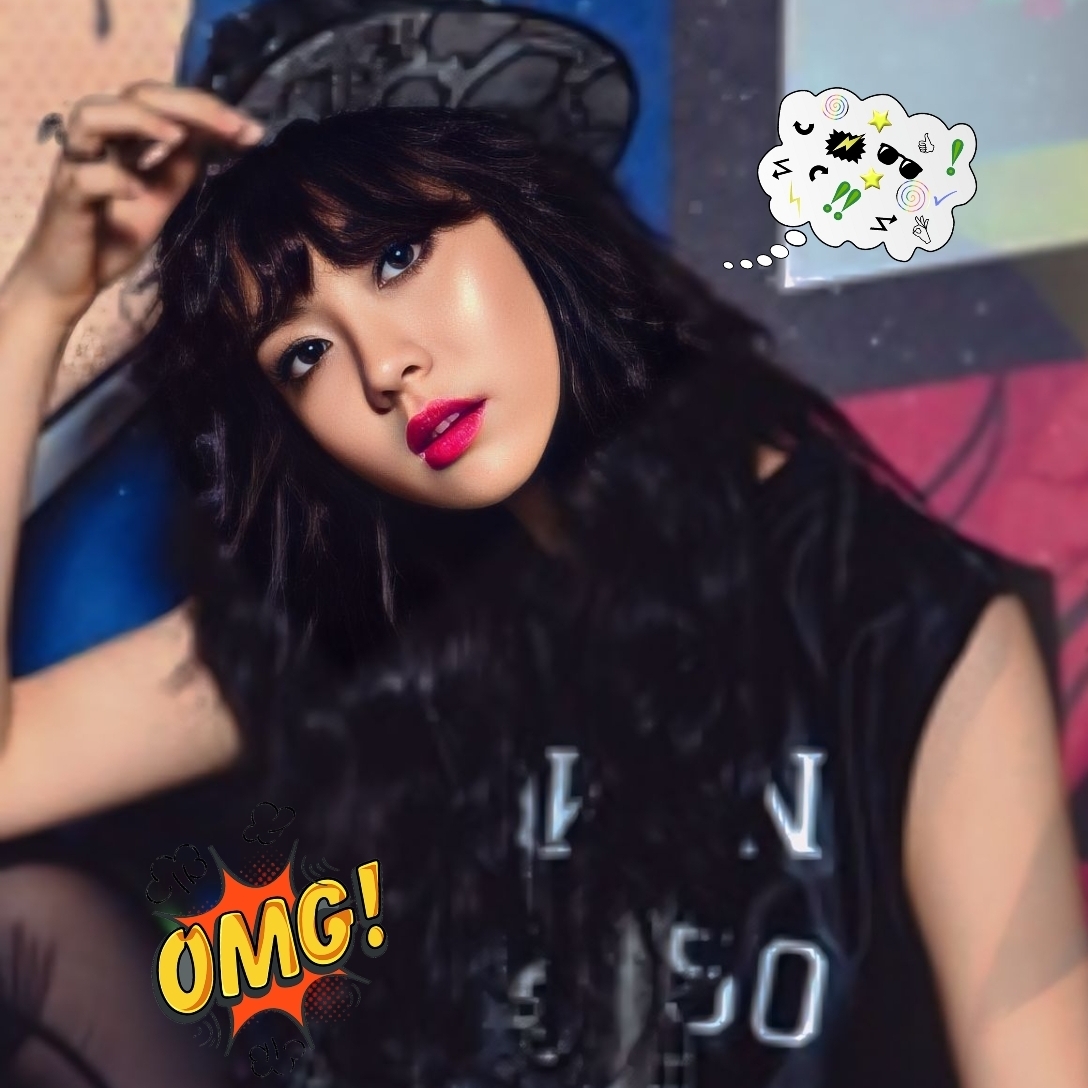 Behind-the-scenes cut of Nam Jihyeon