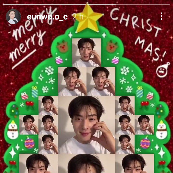 Behind-the-scenes cut of Cha Eunwoo