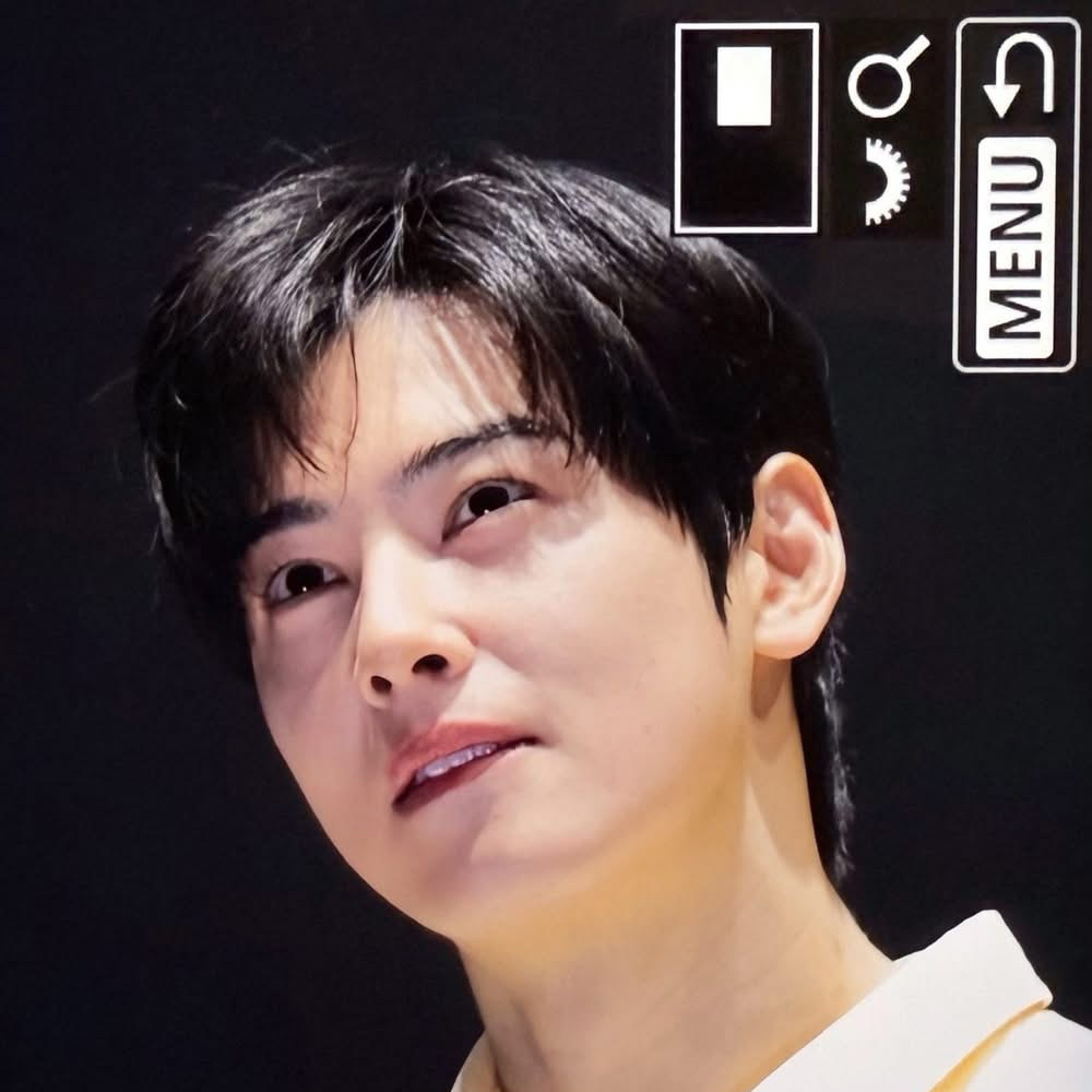 Behind-the-scenes cut of Cha Eunwoo