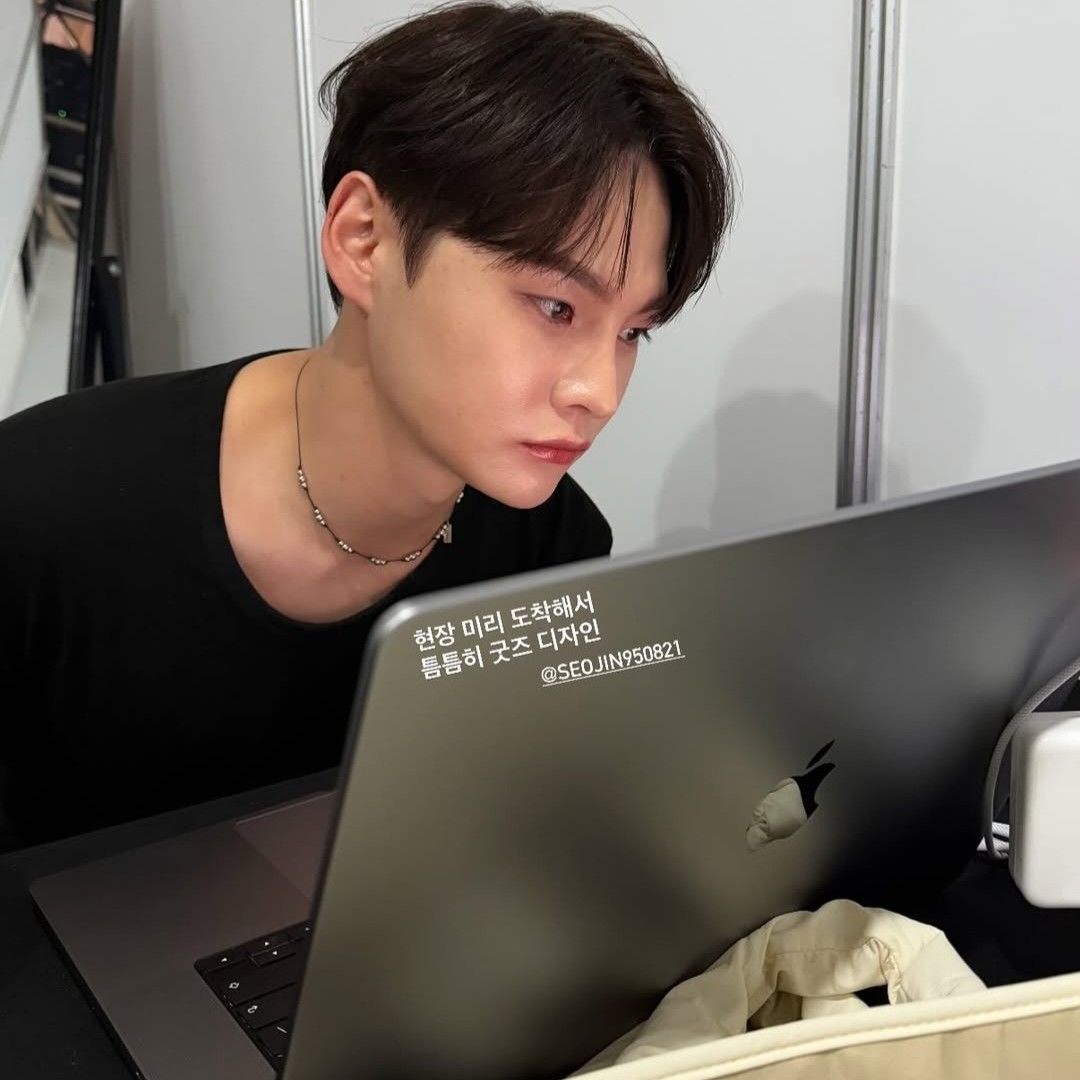 Cuplikan di balik layar dari Park Seojin