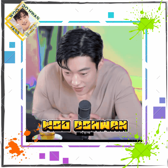 A moment captured by a fan of Woo Dohwan