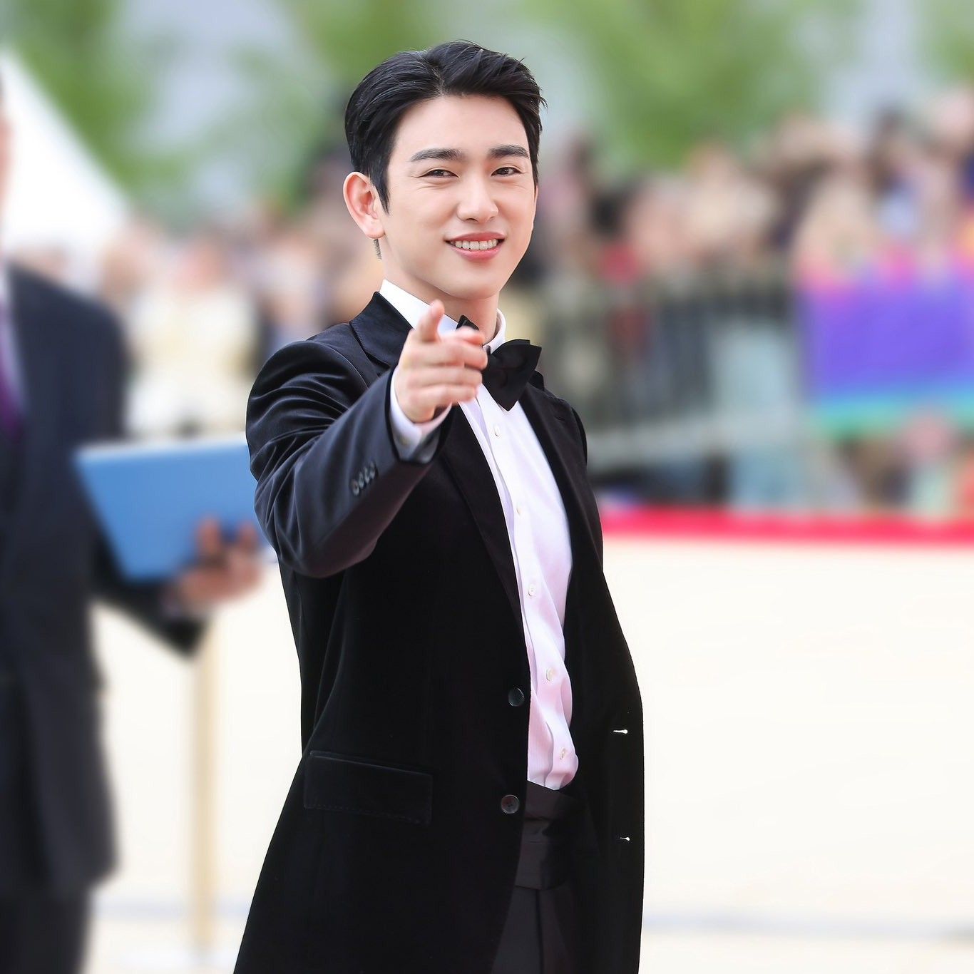 ファンが撮影したパク・ジニョンの瞬間