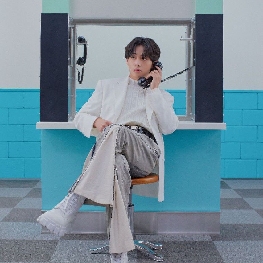 A moment captured by a fan of Kim Taehyung (V)