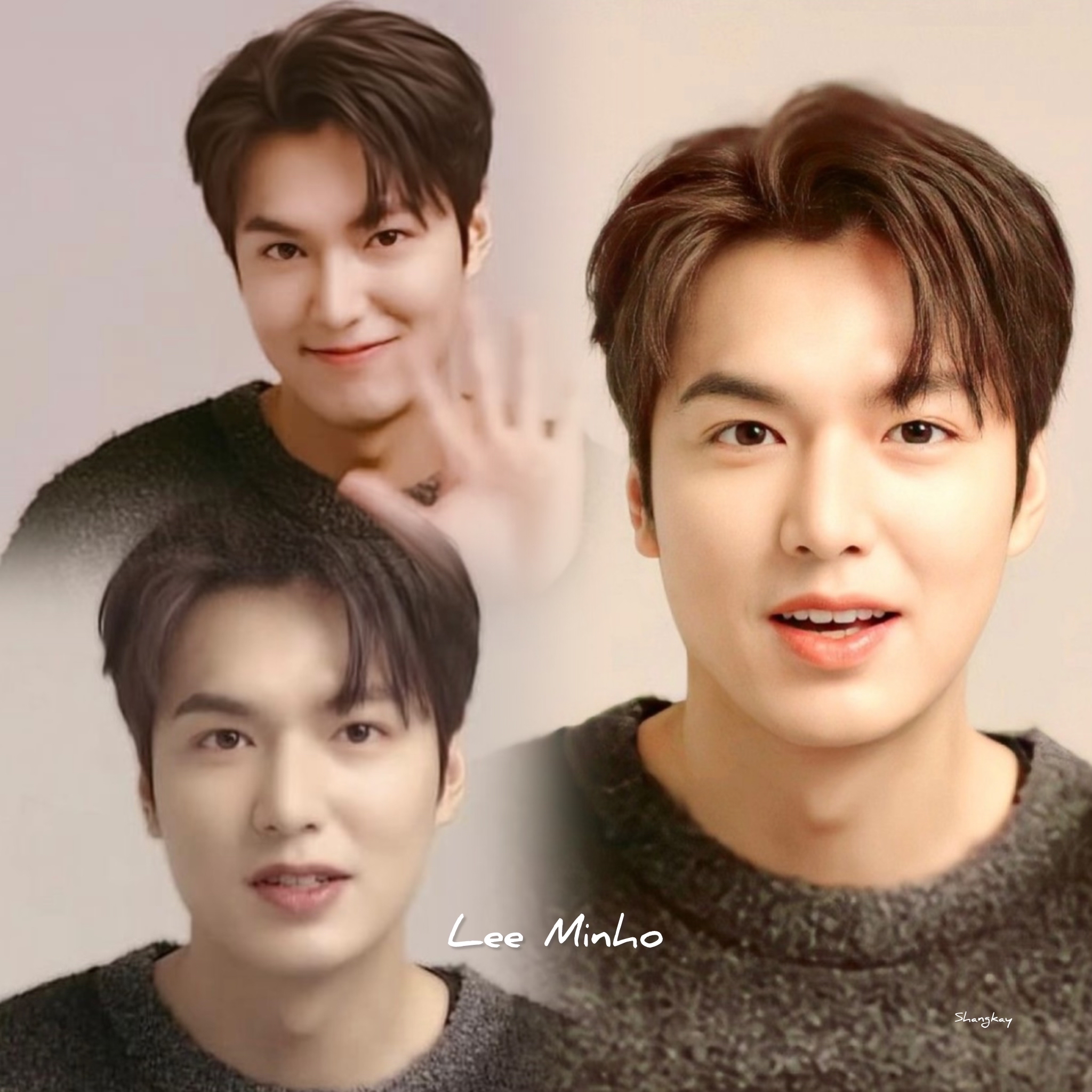 Behind-the-scenes cut of Lee Minho