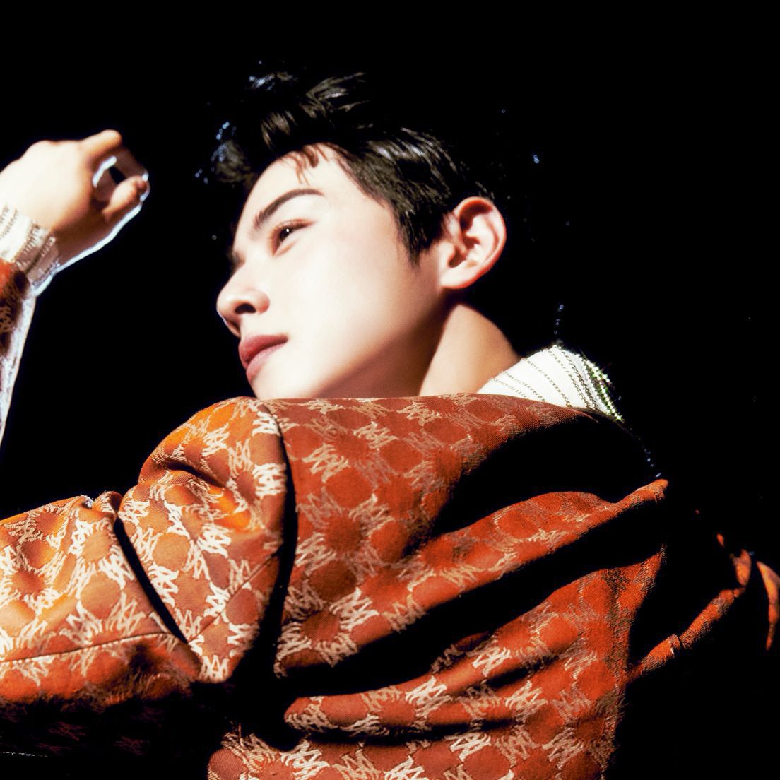 Recent activity shot of Cha Eunwoo