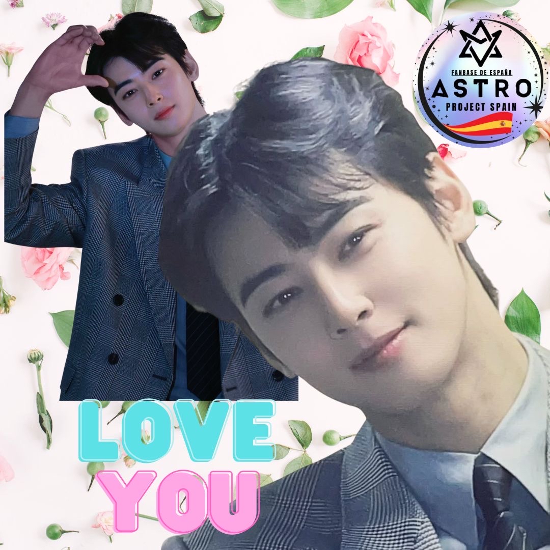 Behind-the-scenes cut of Cha Eunwoo
