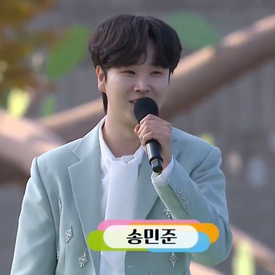 Behind-the-scenes cut of Song Minjun