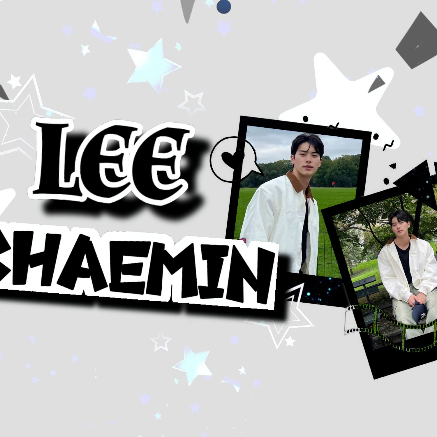 Behind-the-scenes cut of Lee Chaemin