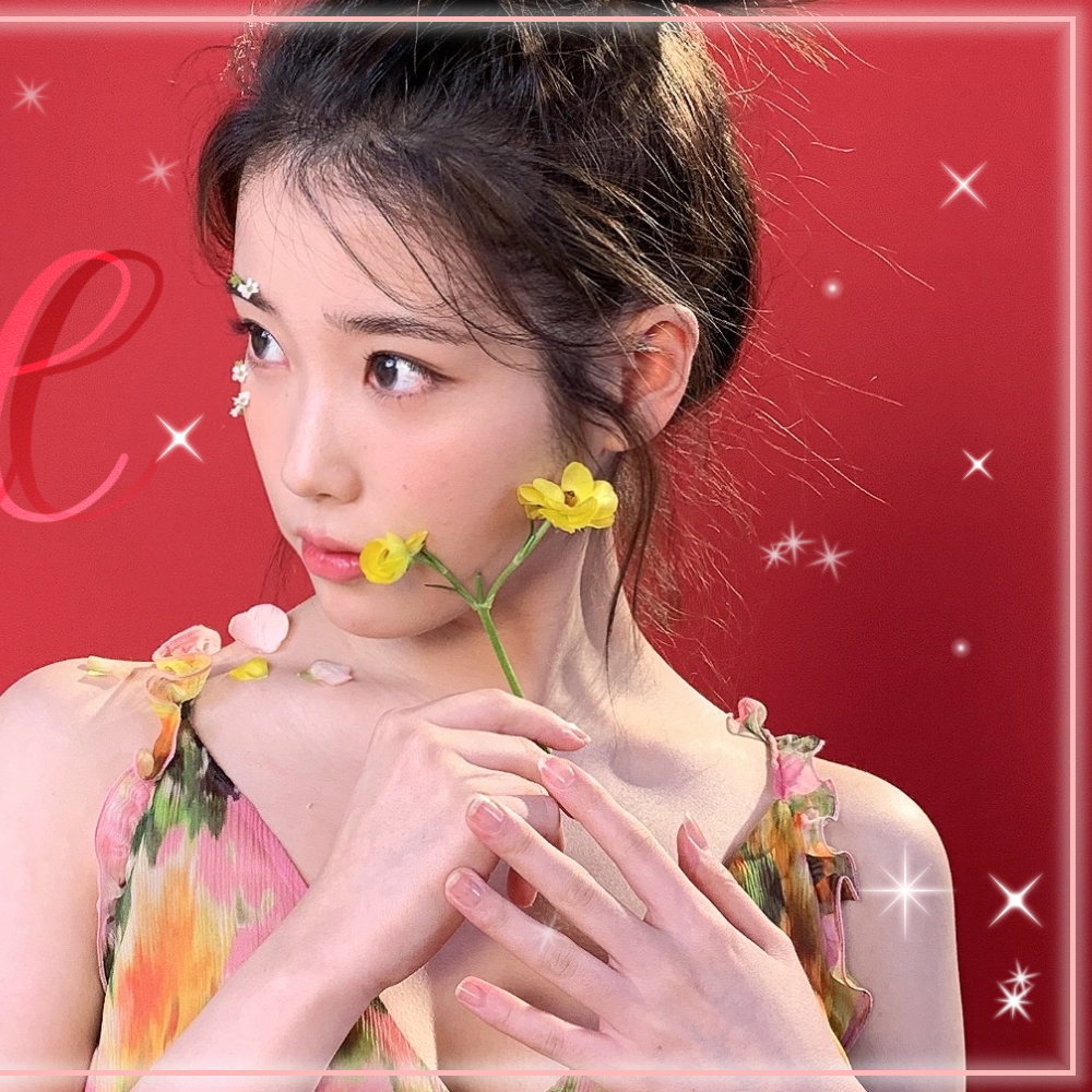 Behind-the-scenes cut of IU