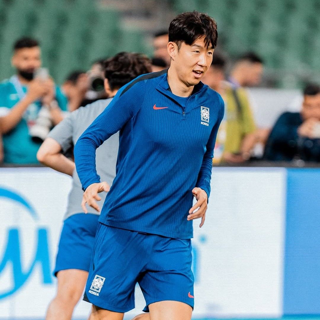 Recent activity shot of Son Heungmin