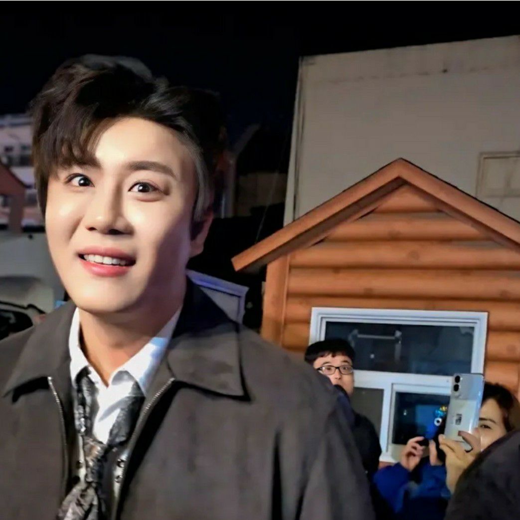 粉絲拍下的晉海成瞬間