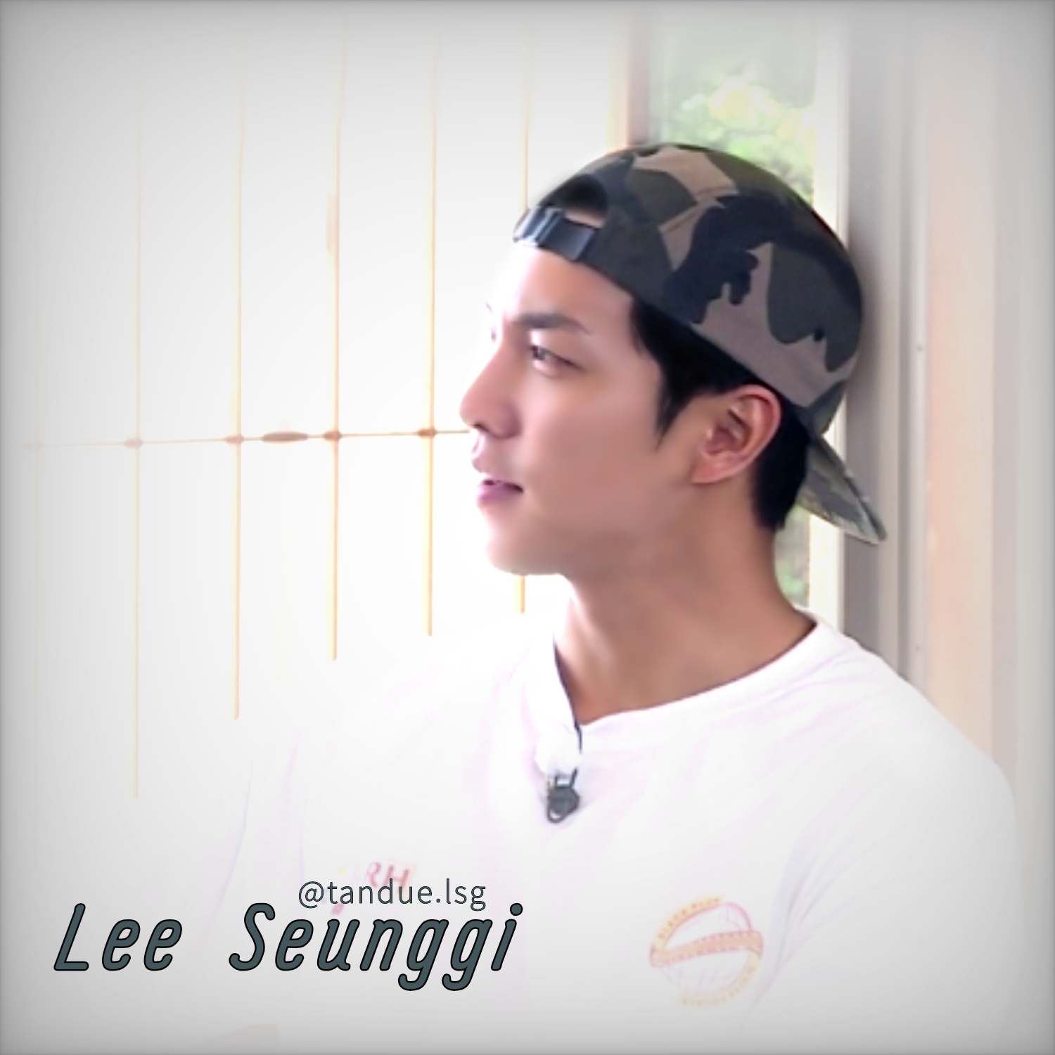 Behind-the-scenes cut of Lee Seunggi