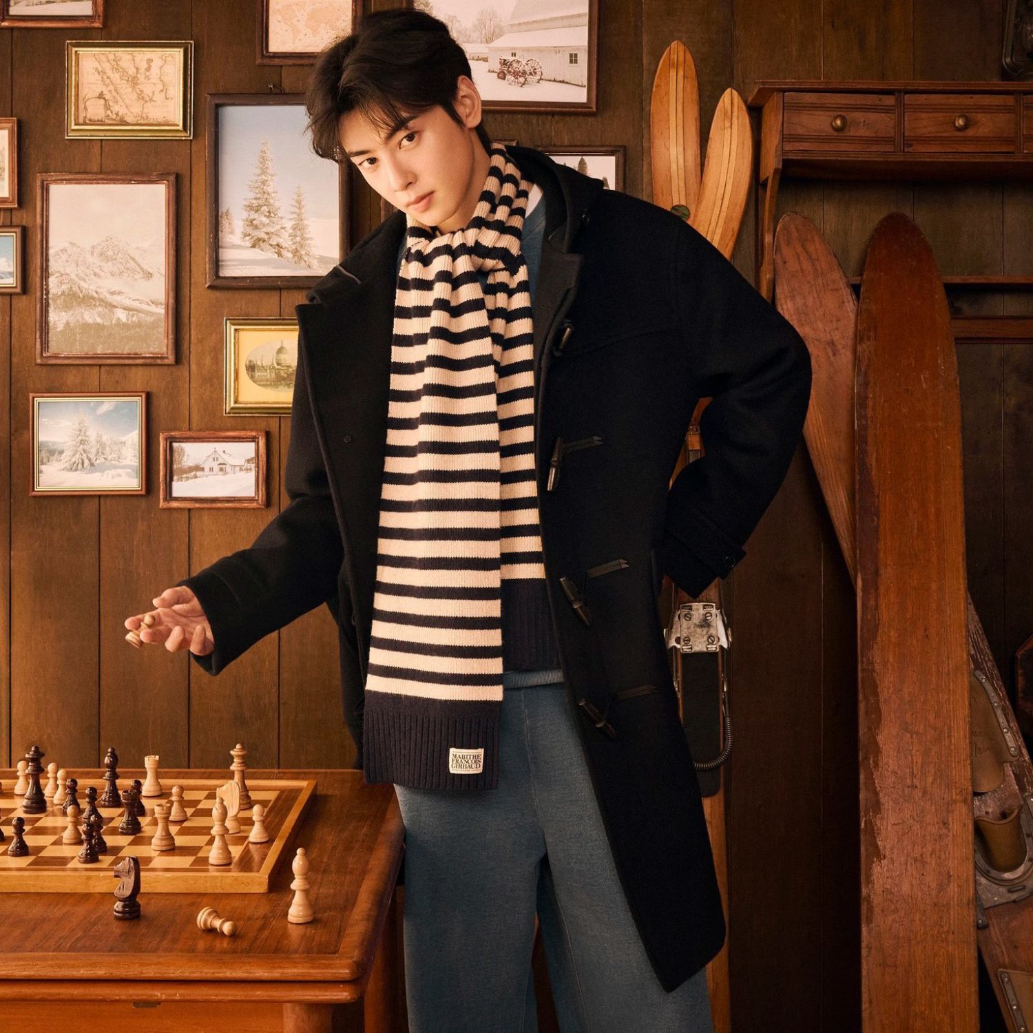 A moment captured by a fan of Cha Eunwoo