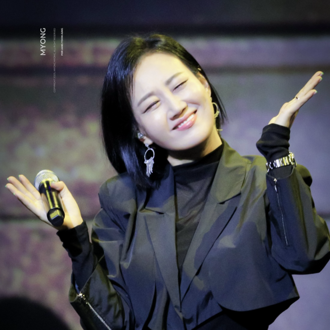 Behind-the-scenes cut of Jang Yoonjeong