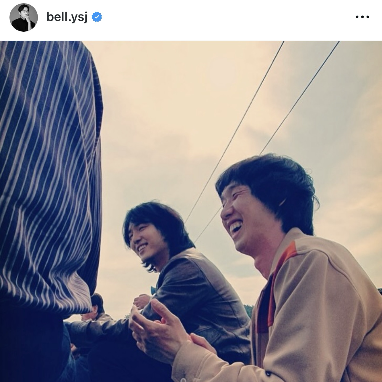 A moment captured by a fan of Yang Sejong