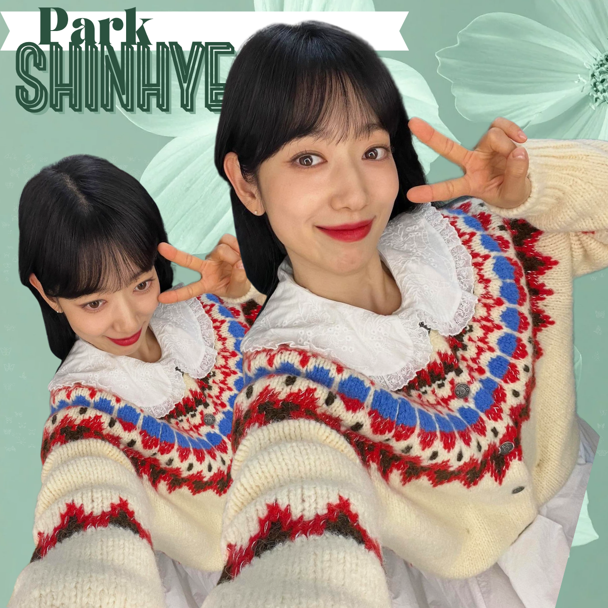 Behind-the-scenes cut of Park Shinhye