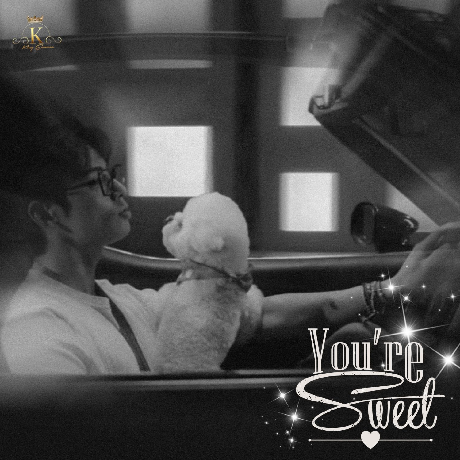 粉丝拍下的车银优瞬间