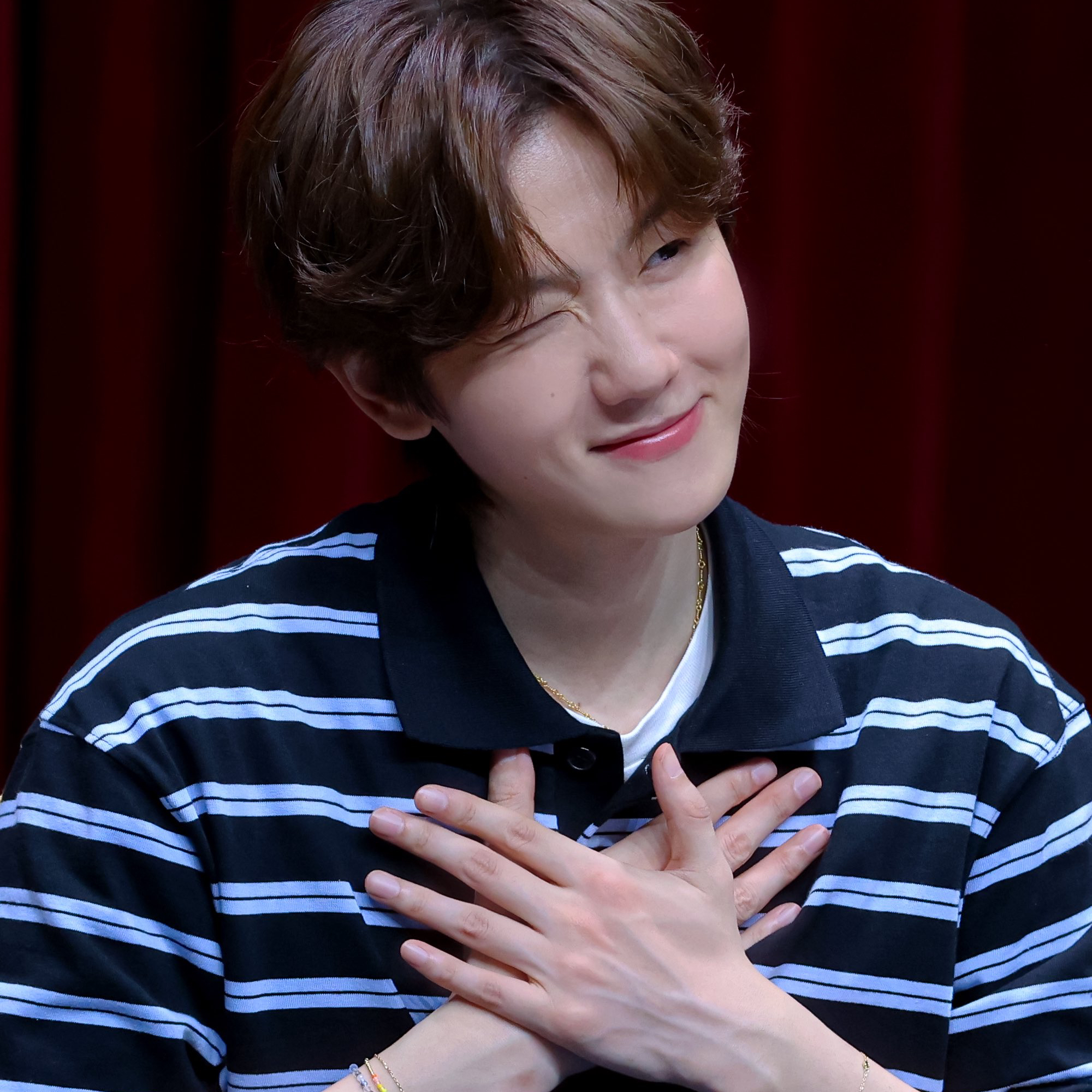 A moment captured by a fan of Baekhyun