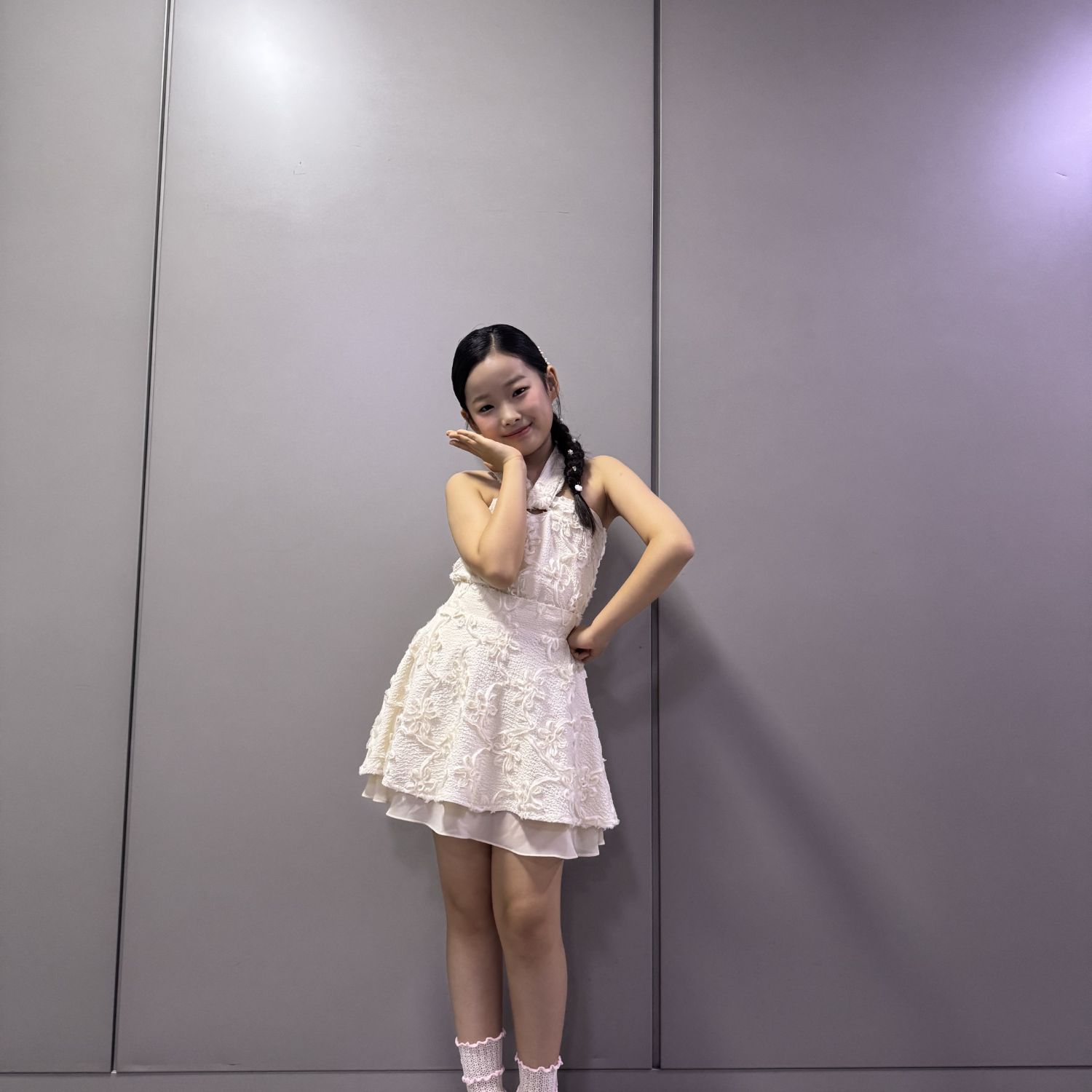 Behind-the-scenes cut of Lee Sooyeon