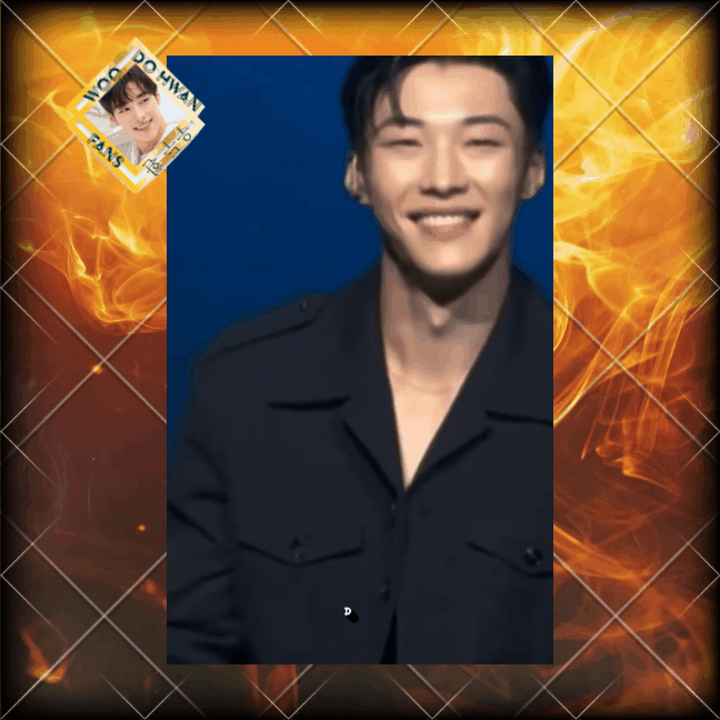 A moment captured by a fan of Woo Dohwan