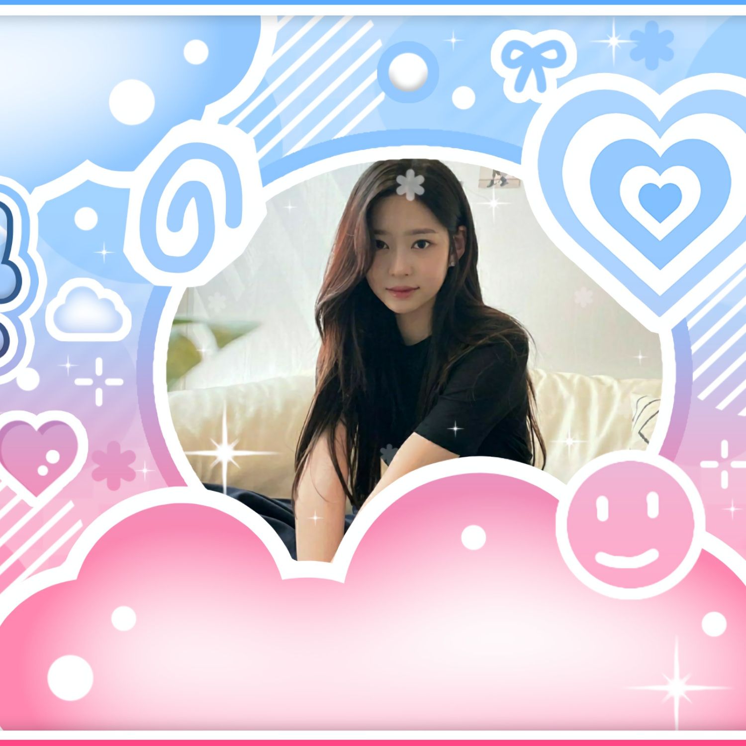Behind-the-scenes cut of Kim Minju