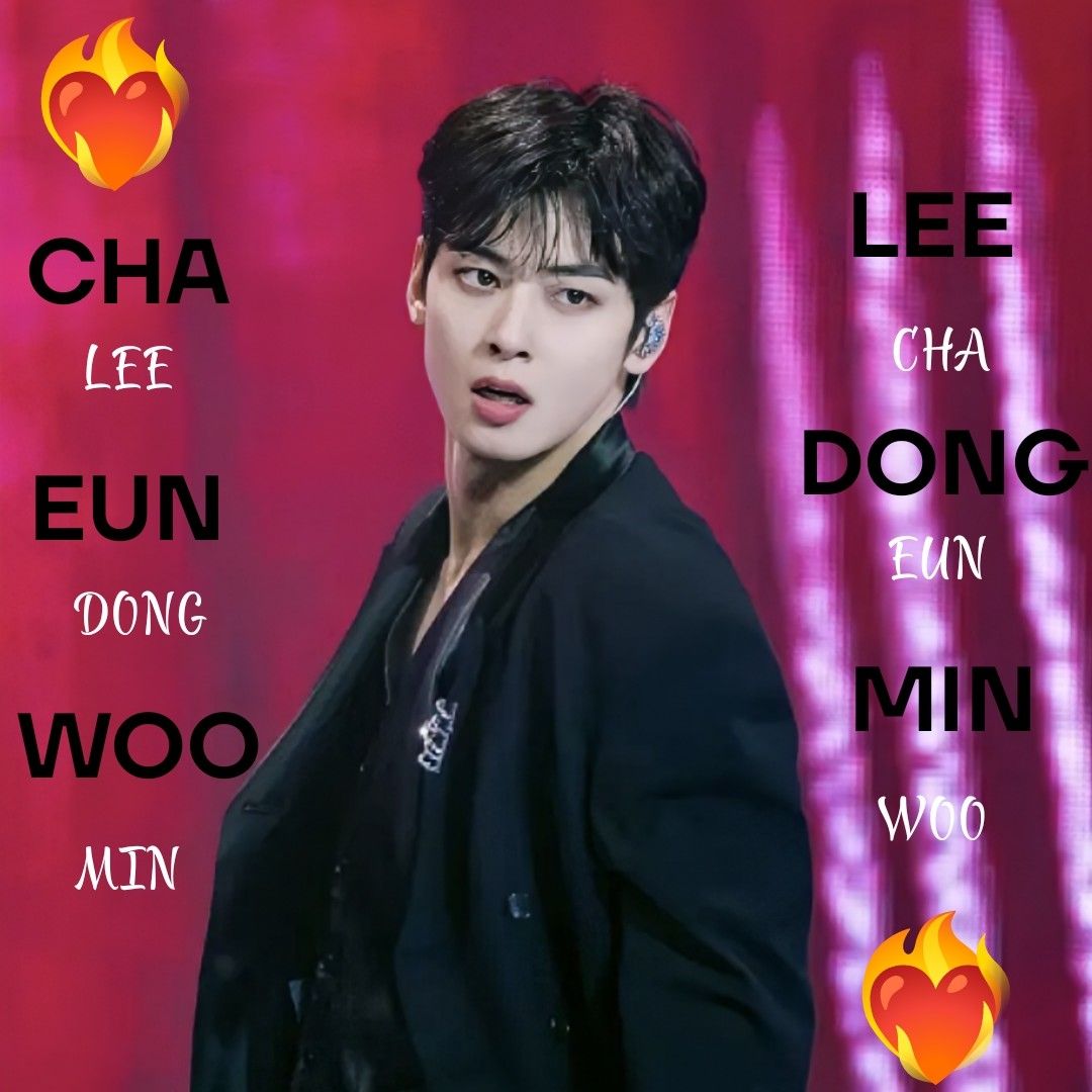 Recent activity shot of Cha Eunwoo