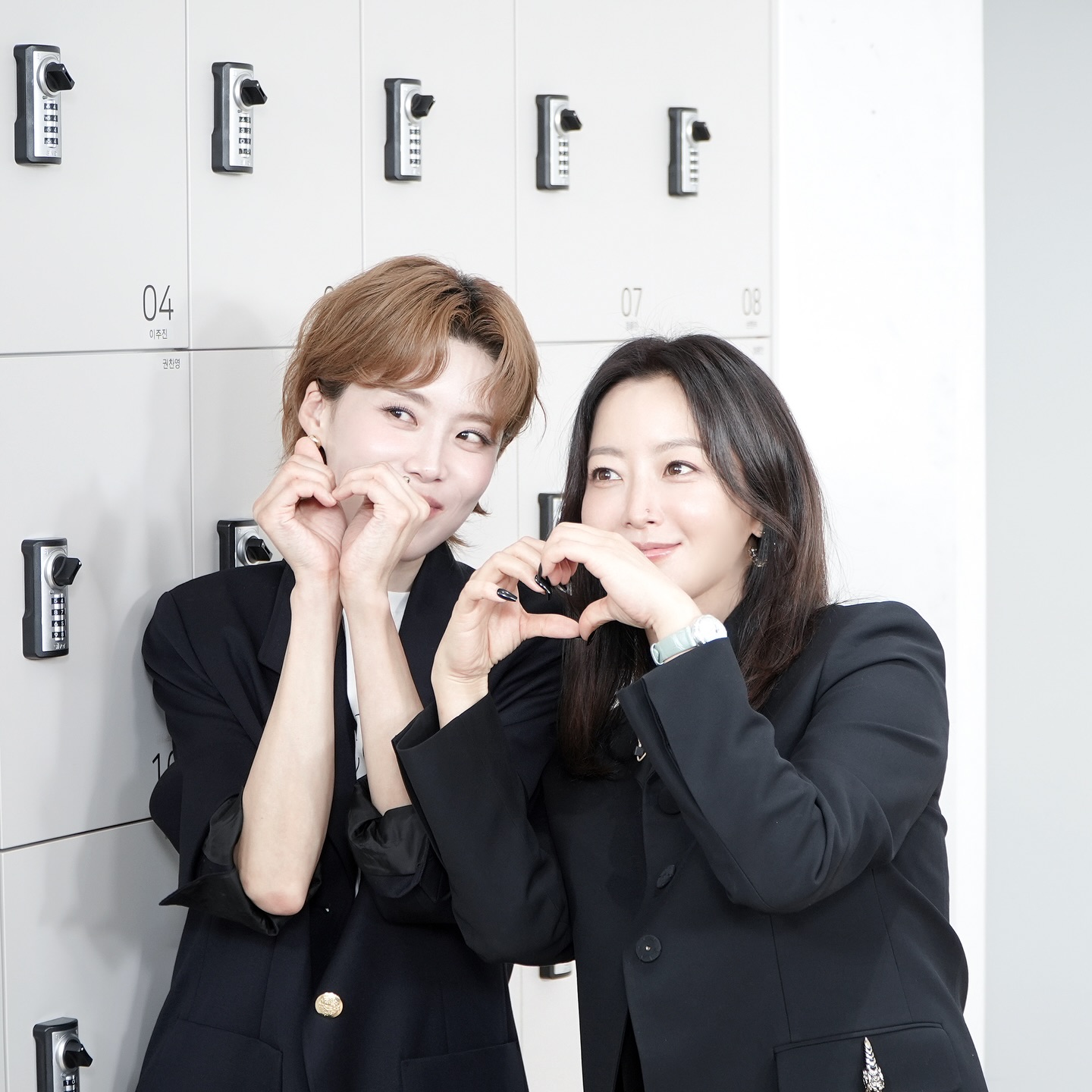 Behind-the-scenes cut of Kim Heesun